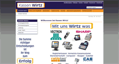 Desktop Screenshot of kassenwirtz.com
